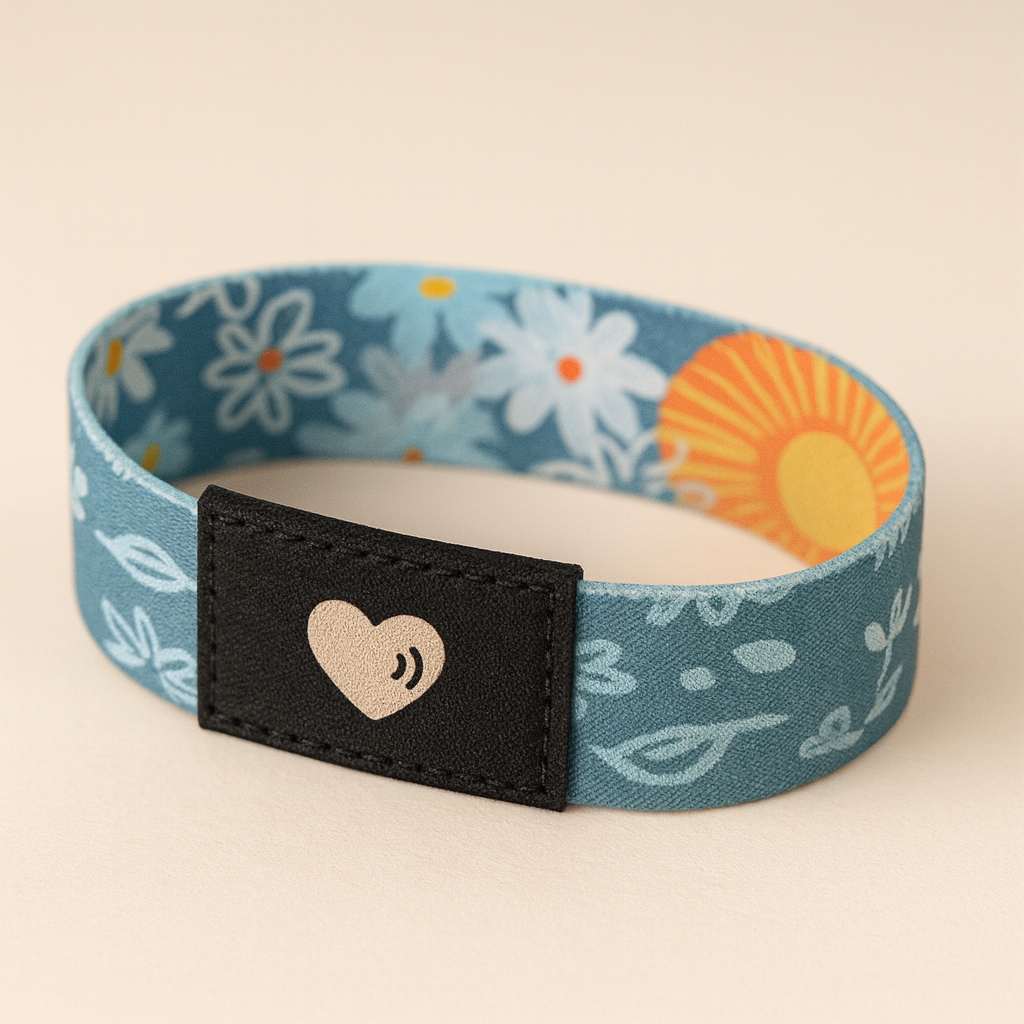 Notfallarmband mit NFC Chip für Kinder - Sunny Mornings
