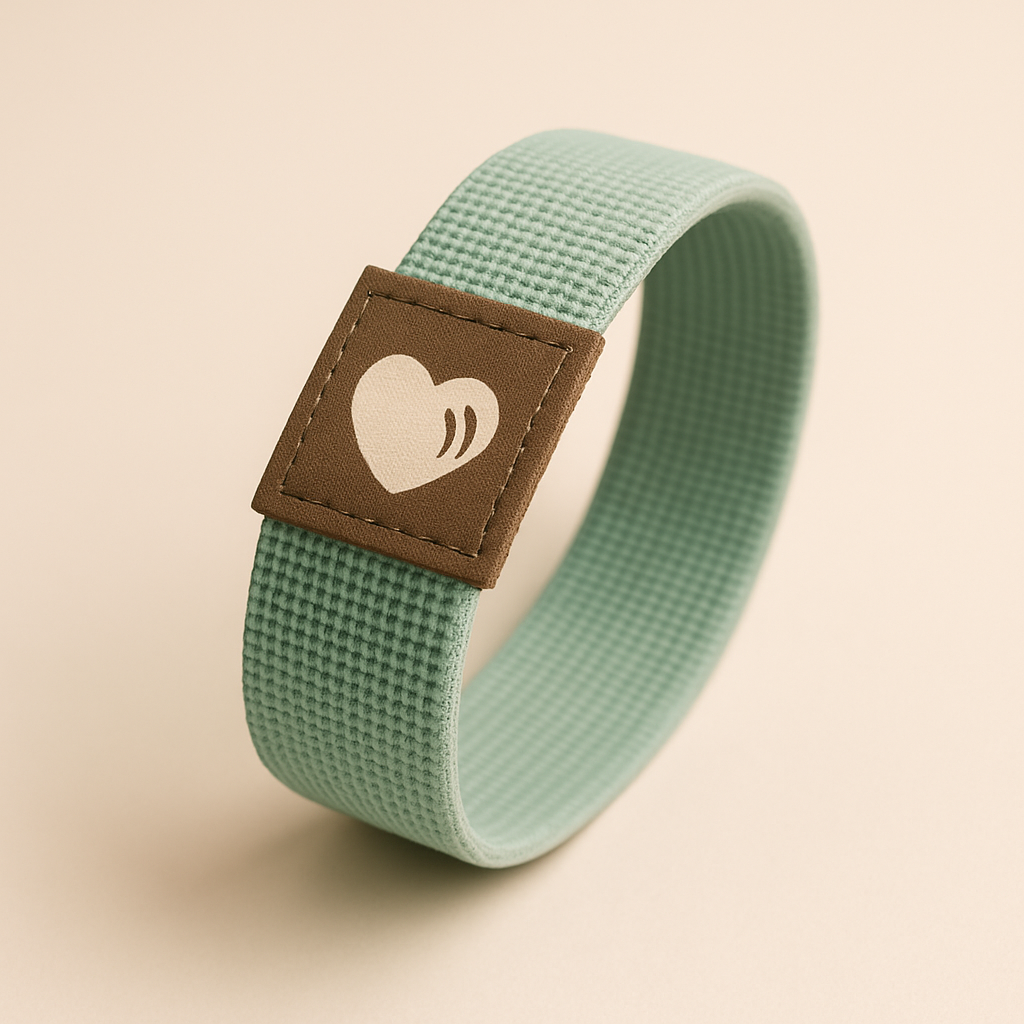 Sicherheitsarmband mit NFC Chip für Kontaktdaten